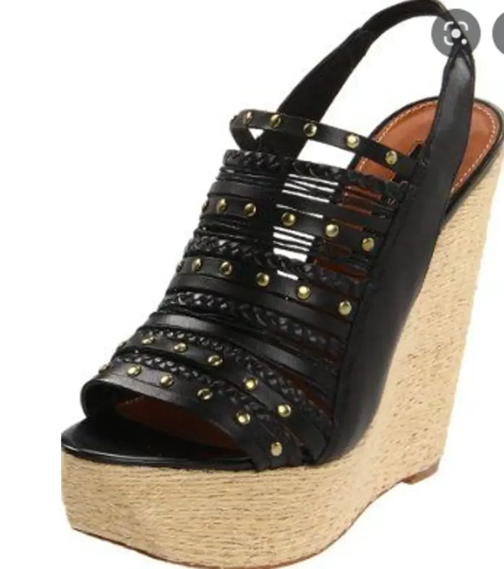 Steve by Steven Madden Breannaa Slingback Espadrille Wedge Sandals 9.5